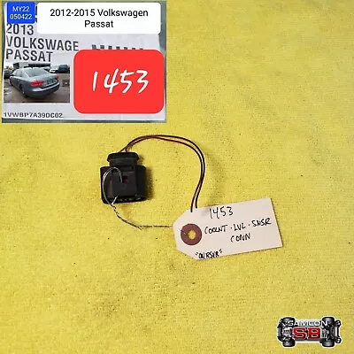 ⭐⭐oem 2012-2015 Volkswagen Passat Coolant Level Sensor Connector⭐⭐ • $42.74