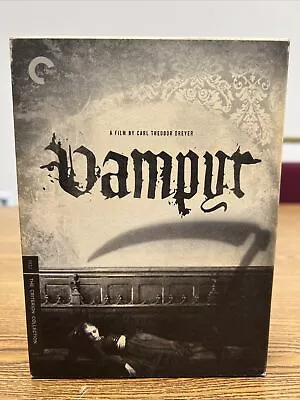 Vampyr The Criterion Collection #437 DVD With 200-Page Book • $19.99