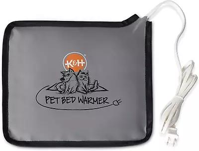 K&H PET PRODUCTS Pet Bed Warmer Turn Any Cat Or Dog Bed Into A Heated Cat Or D • $29.35