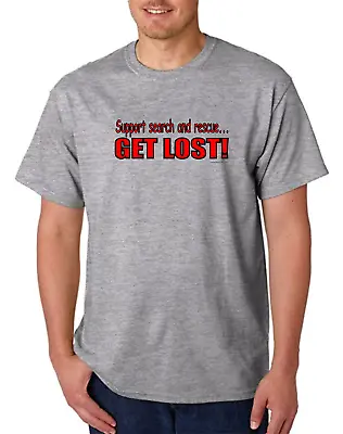 Support Search And Rescue Get Lost HoneVille Unisex T-shirt Youth Adult • $20.21