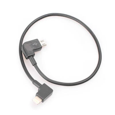 $9.11 • Buy 90° OTG IOS Micro Type C-USB Cable Fit DJI Spark Mavic Pro IPhone Android Phone