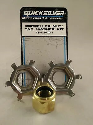 Mercury Mercruiser Prop Propeller Nut Kit Alpha Bravo 1 Quicksilver 52707Q1 • $14.49