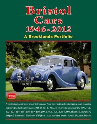R. M. Clarke Bristol Cars  1946 -2012 A Brooklands Portfolio (Paperback) • $103.11
