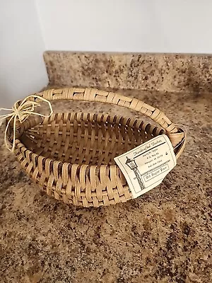 Antique Small  Buttocks Basket Harry H Taylor Newport Va Handcrafted Small Vinta • $25