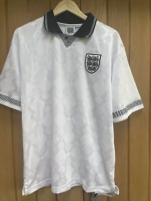 £10 • Buy England Retro 1990 Football Shirt (new Ex Display) Large