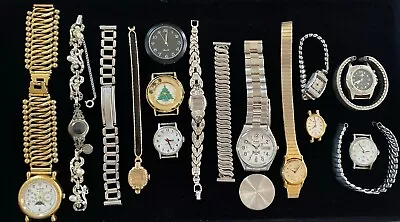 Vintage Watches Lot For Parts Or Repair TIMEX Blova Pulsar Medana Pedro Globlu • $9.99