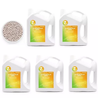 3A Molecular Sieve Desiccant Beads 35 LBS Dehumidifier Moisture Absorbers • $189.99