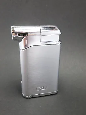 Very Elegant Massive Pipe Lighter - Colibri - Chrome - New - 294586 • $69.07