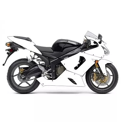 Unpainted Motorcycle Fairing Kit For Kawasaki ZX-6R Ninja 05-06 • £191.47