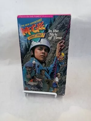 McGee And Me In The Nick Of Time VHS Focus On The Family Kids Christian  • $6.99