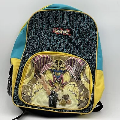 Vintage 1996 Yu Gi Oh Monsters Backpack By Kazuki Takahashi 12” Retro Y2K 1990s • $39.95