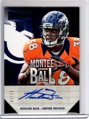 MONTEE BALL 2013 Panini Playbook Rookie AUTO / AUTOGRAPH /25 • $6.99