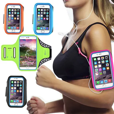 Sports Armband Arm Band Belt Cover Running GYM Bag Case For IPhone 5/6/7/8 Plus • £5.99