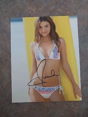 Miranda Kerr signed Autographed 8x10 Photo Super Sexy Hot 🔥 COA  • $30