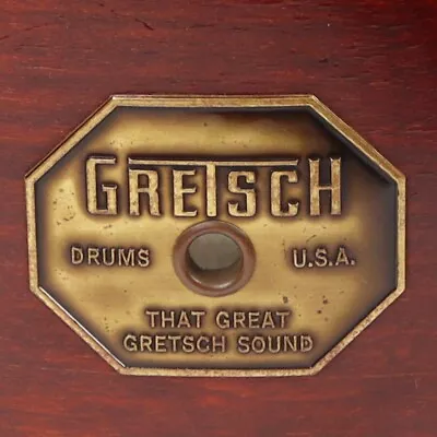 Gretsch 4153 Vintage Snare Drum 1972-1979 14x6.5 Inch Die-Cast Hoop With Case • $1315