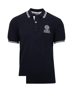 Franklin Marshall Mens Navy Polo Shirt • £25