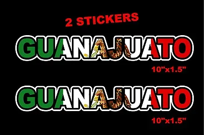 $9.80 • Buy Guanajuato Mexico Vinyl Decals Stickers Trucks Car SUV Graphics HD Quality PAIR