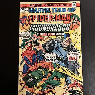 Marvel Team-Up #44 1976 Spider-Man And Moondragon Plus Guest Stars! • $8.99