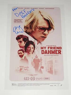 $99.99 • Buy Alex Wolff Signed Autographed My Friend Dahmer 12x18 Photo Poster Ross Lynch