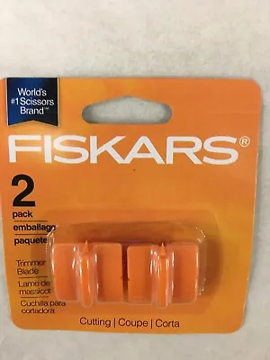 $7.49 • Buy Fiskars Paper Trimmer Replacement Blades 2/Pkg Style G9596