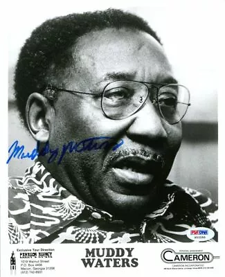 Muddy Waters Promotional Photo Reproduction Signature Quality Photo #2 • $12.95