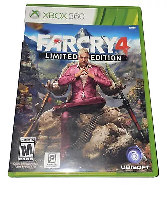 FarCry4 Limited Edition- XBOX 360 - CIB - Ships Next Day -  • $10