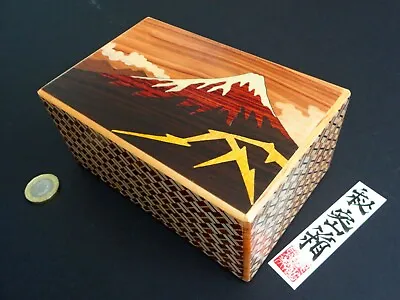 5 Sun 21 Step Japanese Puzzle Box - UK Stock - Thunder Kaminari Fuji Hokusai P • £93.99