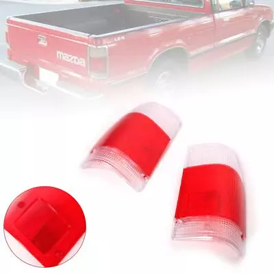 Tail Lamp Rear Light White Red Lens Fit Mazda Magnum B2000 B2200 B2600 1986-93 • $28.67