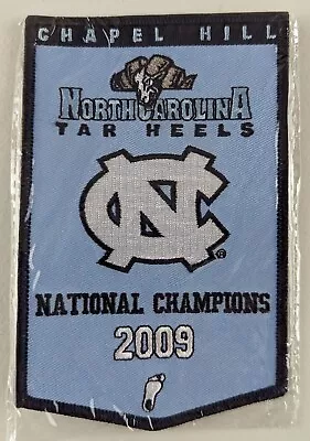 2010-11 Upper Deck North Carolina Tar Heels 2009 National Champions Banner Patch • $4.99