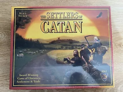 The Settlers Of Catan Game Mayfield Games New In Plastic  • $45