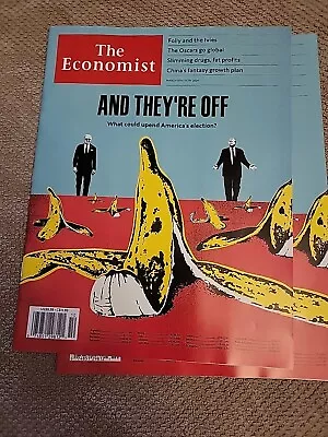 ECONOMIST Magazine March 9th - 15 2024 US Election / Slimming Drugs  • $1.24