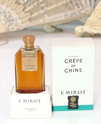 F. Millot Parfum Crepe De Chine Vintage 1/2 Oz Vintage Parfum Extrait NIB Rare • $249.95