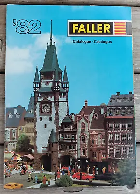 Faller Catalogue '82 1982 Model Railways English Nederlands Français • £22