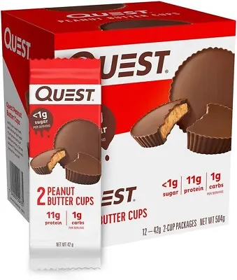 Quest Nutrition Peanut Butter Cups - Box Of 12 • $45