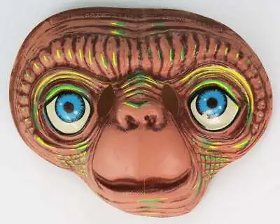 Vintage E.T. Extra Terrestrial Halloween Mask Universal Studios ET Alien 1980 • $99.99