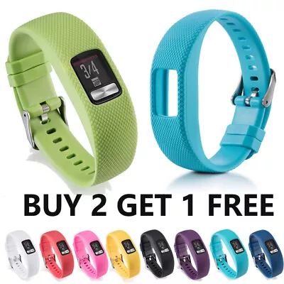 Sillicone Bracelet Replacement Strap Smart Watch Soft Band For Garmin Vivofit 4 • $5.49