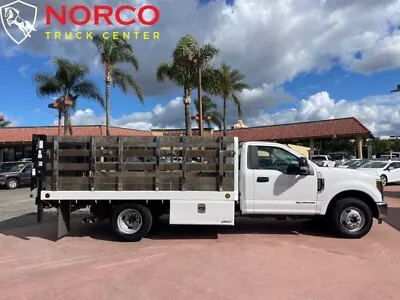2019 Ford F-350 XL Diesel 12' Stake Bed W/ Lift Gate • $59995