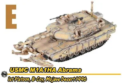 M1A1HA USMC Abrams 1st Platoon B-Coy Mojave Desert 1996 • $6.99