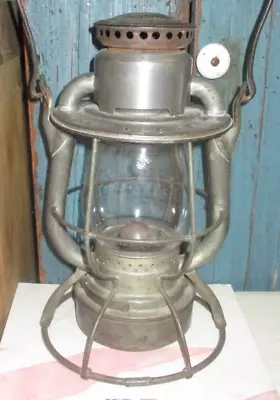 Antique Dietz Vesta Boston & Albany Railroad Lantern With Embossed Nycs Globe • $153.98