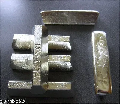 4 Ounces TIN Metal Ingot 99.97% Pure Element Bullion - 113.4+ Grams Lb BAR • $9.50