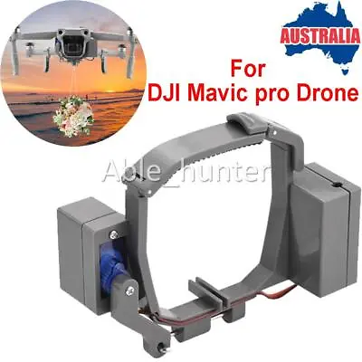 $49.70 • Buy Drone Air Drop Fishing Bait Thrower Gift Delivery Device For DJI Mavic Pro AUS