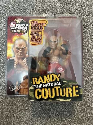 UFC Round 5 World Of MMA Champions Action Figure Randy Couture Brand New Sealed • £19.95