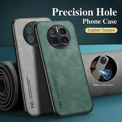 Soft Leather Case For Huawei P20 P30 P40 P50 Mate 20 30 40 50 Pro Honor 9X Cover • $9.15