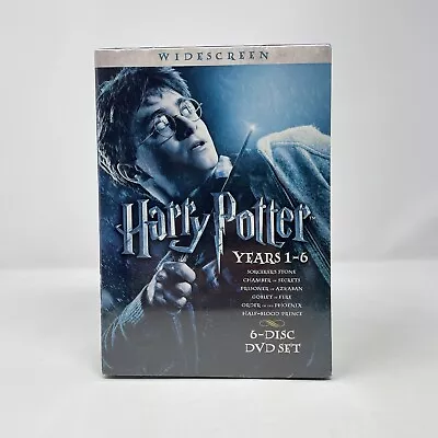 Harry Potter - Years 1-6 (DVD 2009 6-Disc Set Widescreen) Brand New Sealed • $16.99