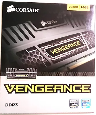 Corsair Vengeance DDR3 2 X 8 GB (16 GB) Total In Original Packaging • $29.50