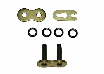 $11.03 • Buy Motorcycle GOLD O Ring Chain Split Link 530 / Master Link Clip Connecting