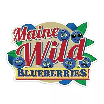 Mini Sticker; Maine Wild Blueberries; For Scrapbooking Souvenir Gift • $2.99