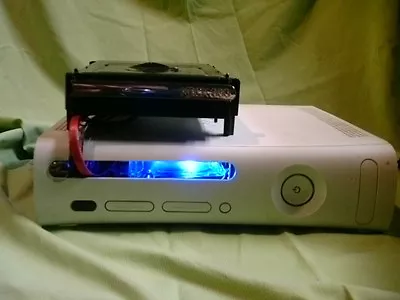 $19.75 • Buy XBOX 360 GPU HEATSINK FAN KIT Blue Led Sata DVD Drive Cable MOD Intercooler RROD