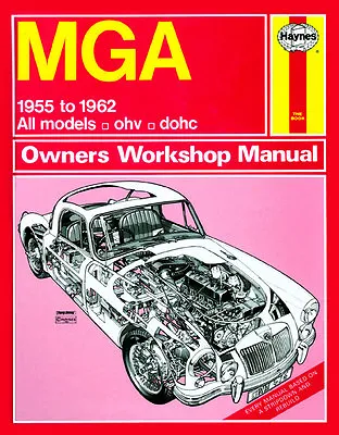 MG A Repair Guide Manual Workshop Repair Service Manual MGA Book Book • $48.09