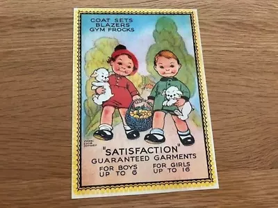 £2.50 • Buy Mabel Lucie Attwell Postcard Satisfaction Guaranteed Garments